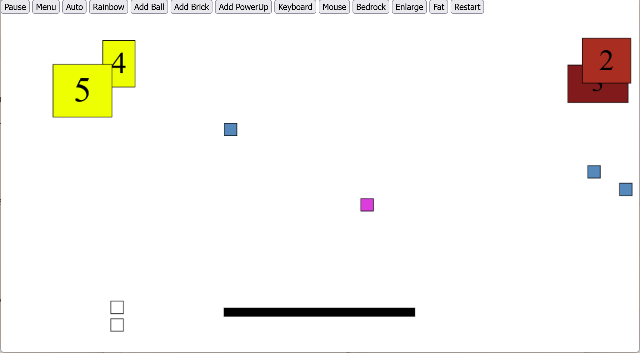 Screenshot of Brickbreaker